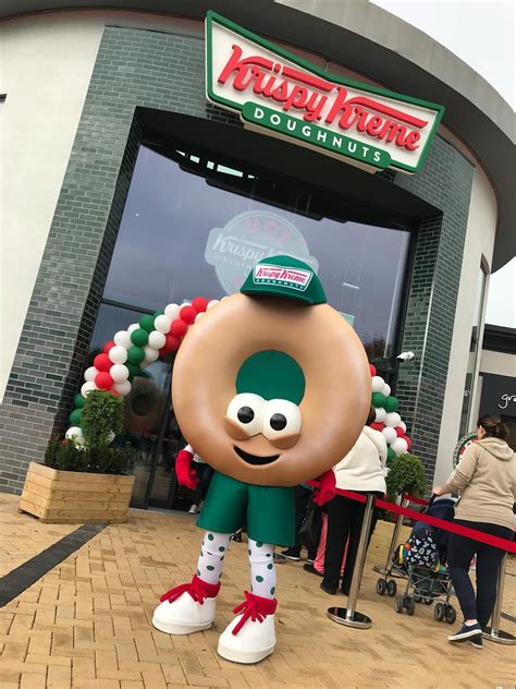 Krispy kreme promotional mascot